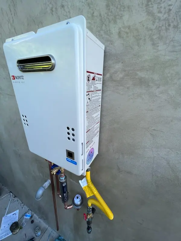 Tankless water heater installation for Madison homes